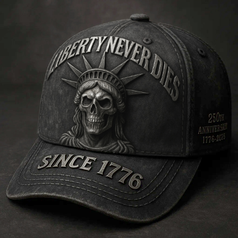 US Vintage  250th Anniversary Printed Casual Hat