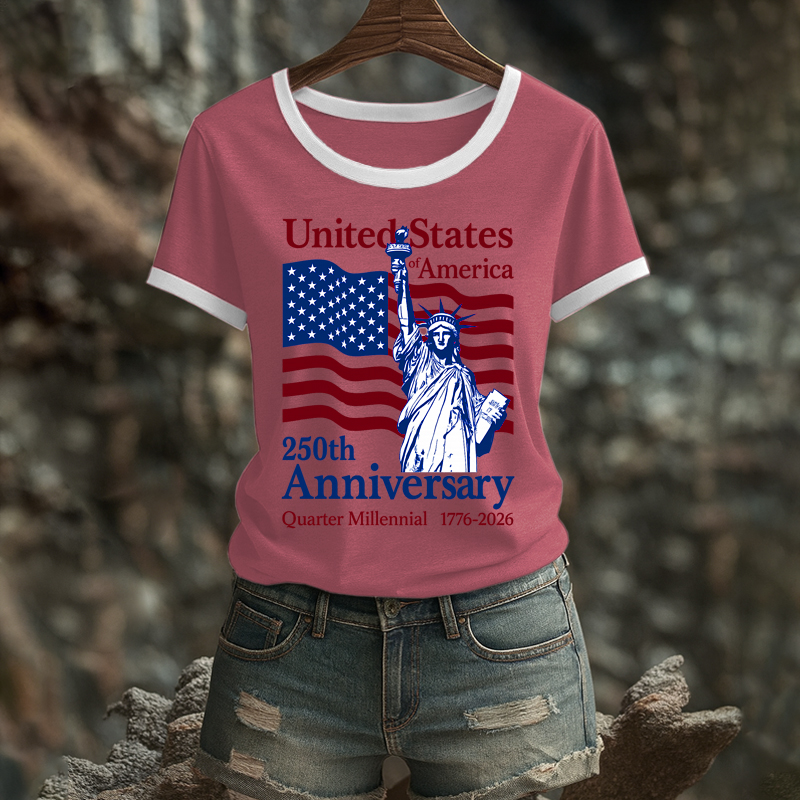 Women's 250th Anniversary Print T-Shirt