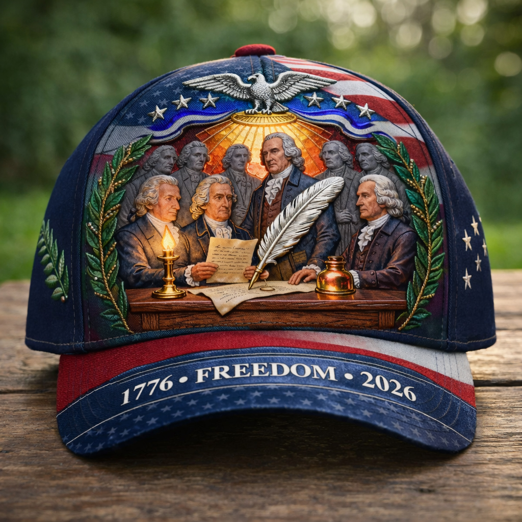 U.S. 250th Anniversary Print Casual Hat