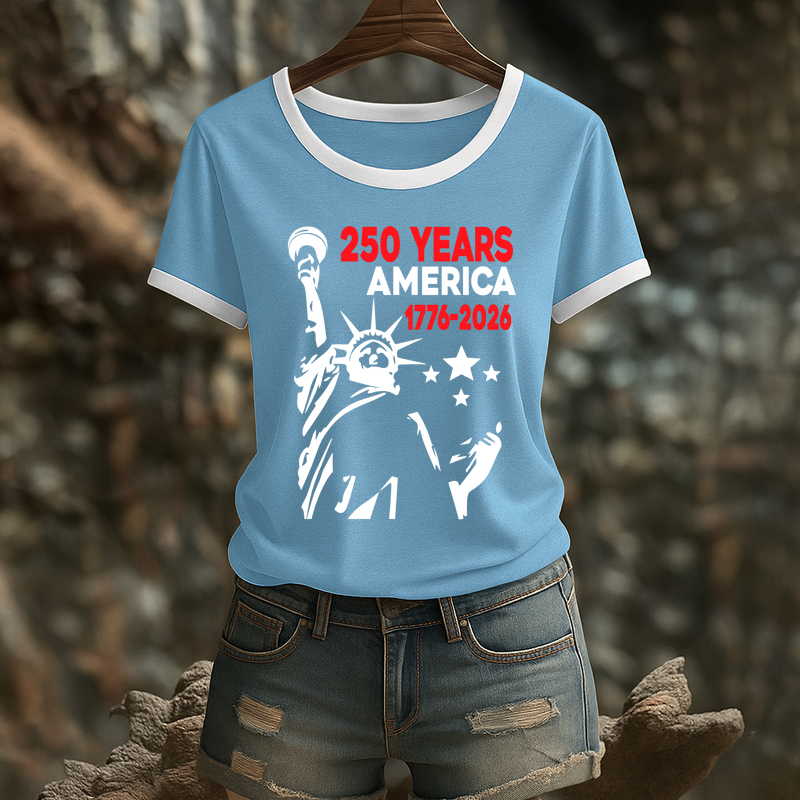 Women's 250th Anniversary Print T-Shirt