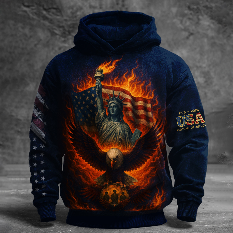 250th Anniversary of the United States Art Hoodie