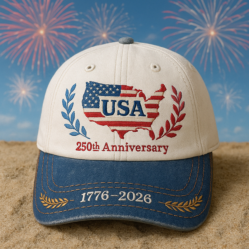 America 250th Anniversary Art Hat