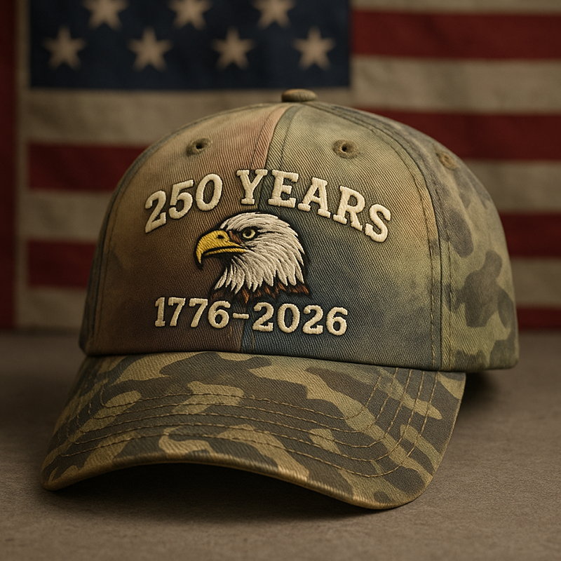 US 250th Anniversary Art Hat