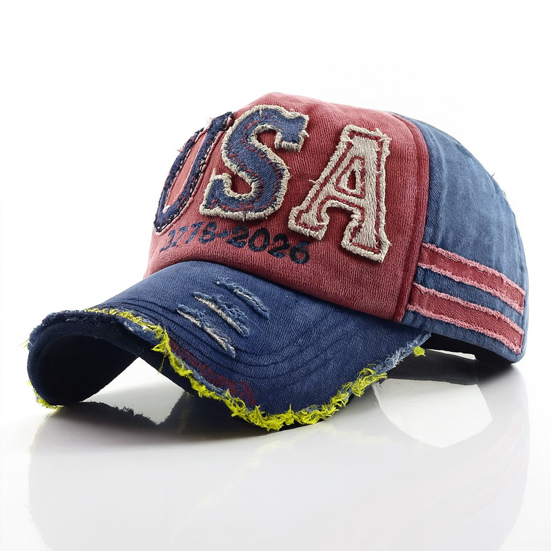 US Retro 250th Anniversary Print Casual Hat