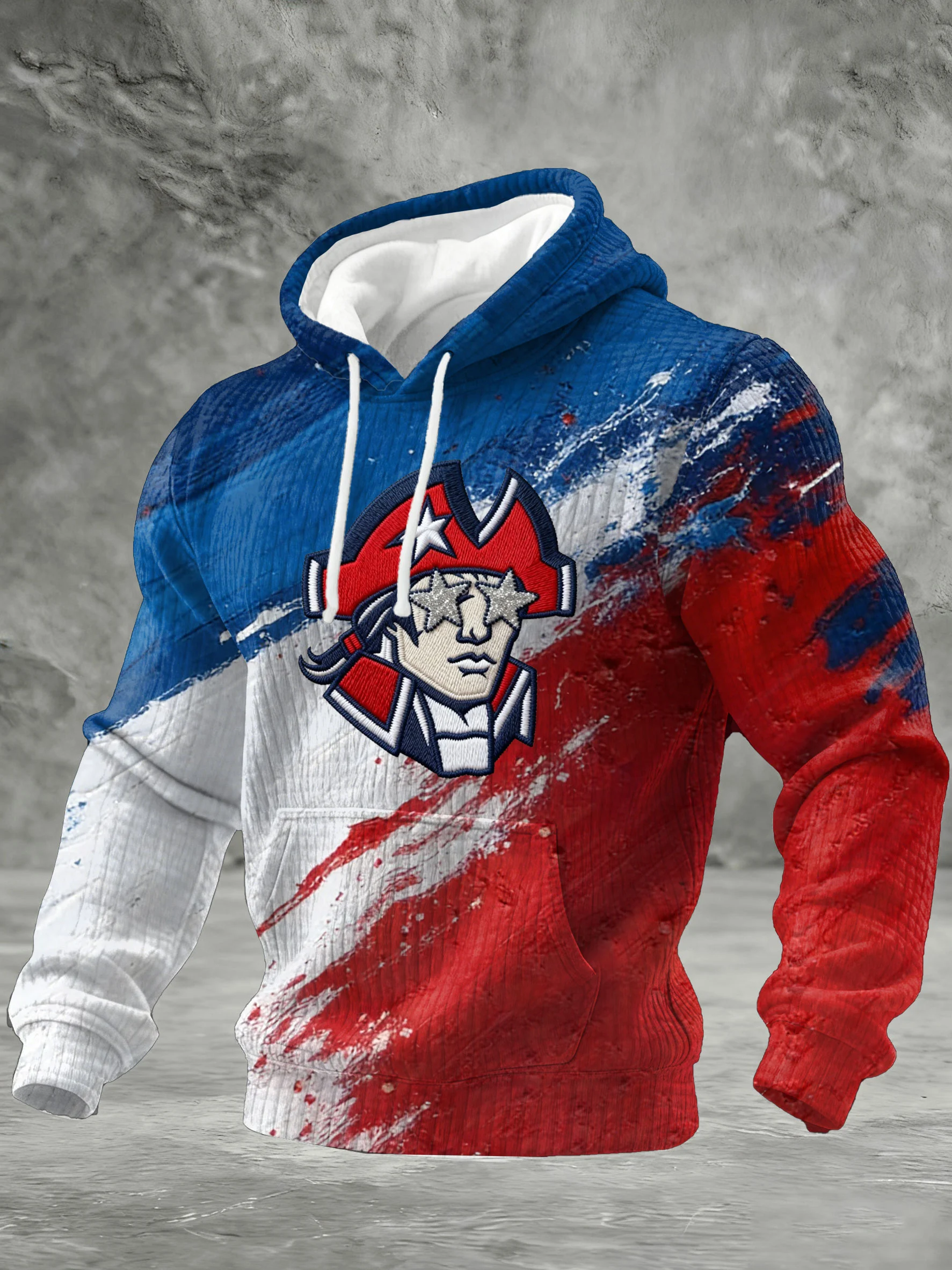 Men's Football Print Sweatshirt