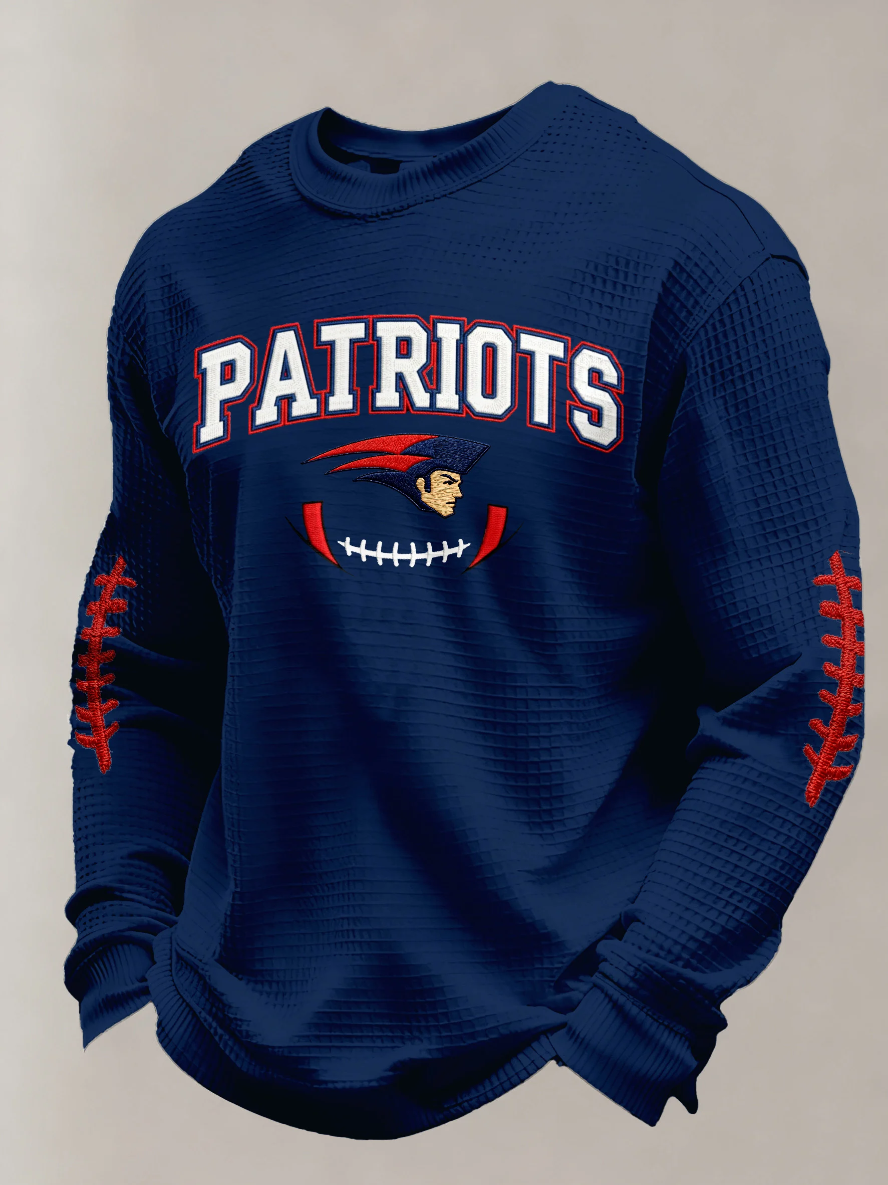Men's rugby team crewneck printed sweatshirt