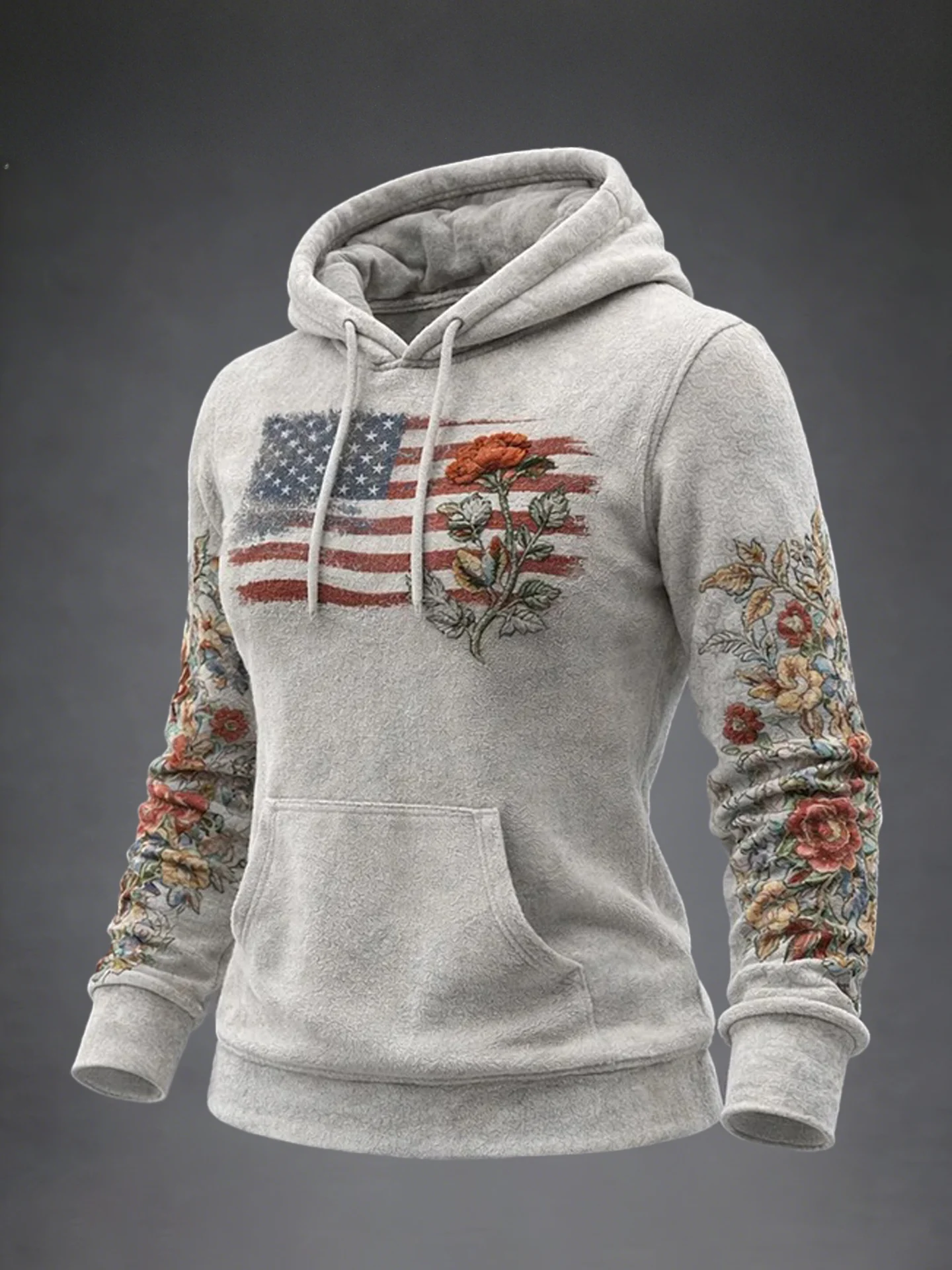 Women'S Casual American 250th Anniversary Print Sweatshirt