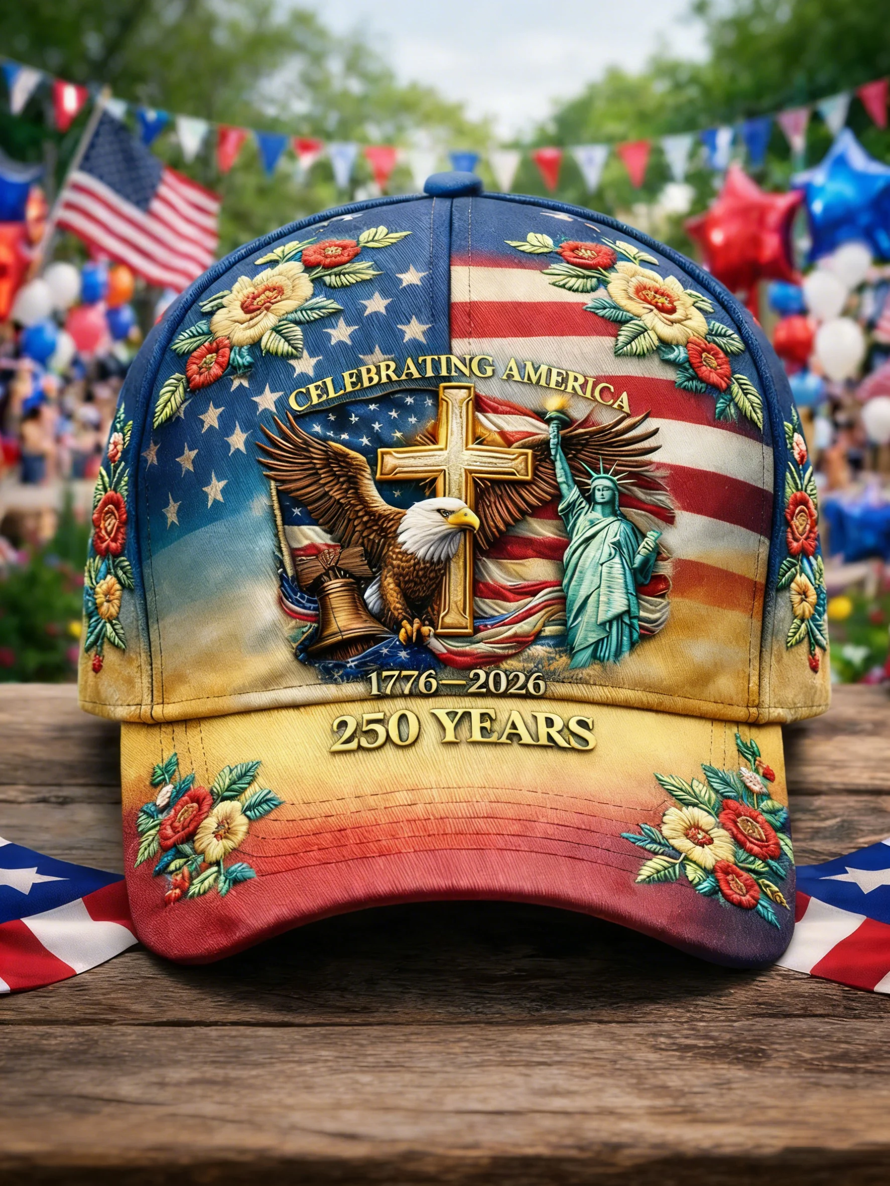 Unisex USA 250th Anniversary Hat