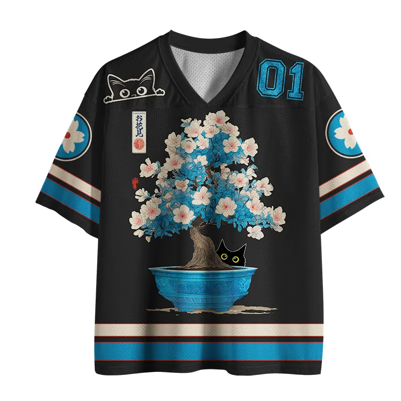 Tokyo-Tiger Japanese Bonsai Mesh Jersey