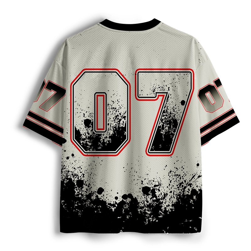 Tokyo-Tiger Retro Cat Samurai Japanese Mesh Jersey