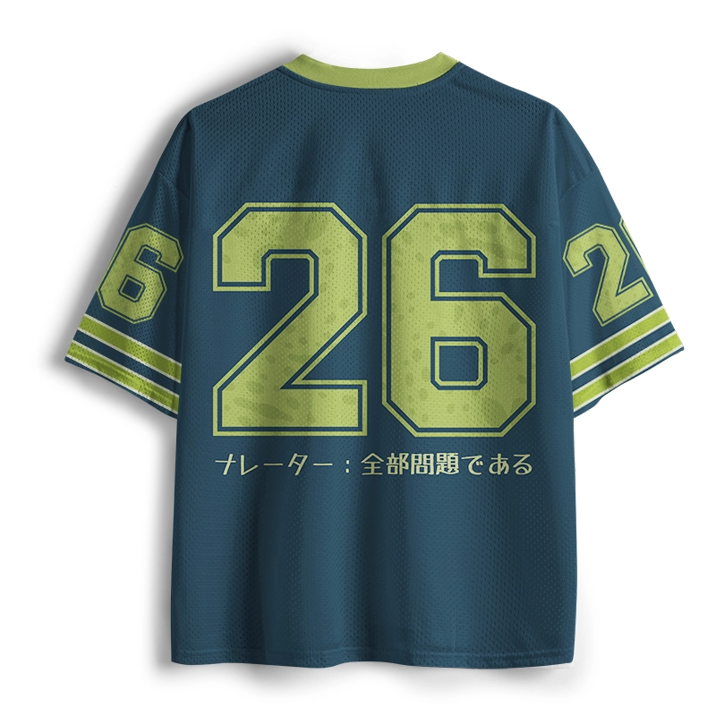 Tokyo-Tiger Stupid Frog Meme Mesh Jersey