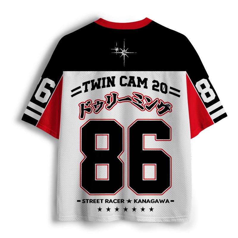 Tokyo-Tiger Japanese Car Kanagawa Racing Mesh Jersey