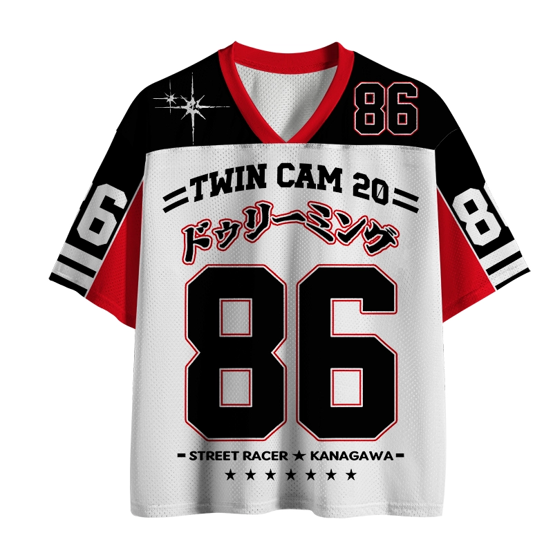 Tokyo-Tiger Japanese Car Kanagawa Racing Mesh Jersey