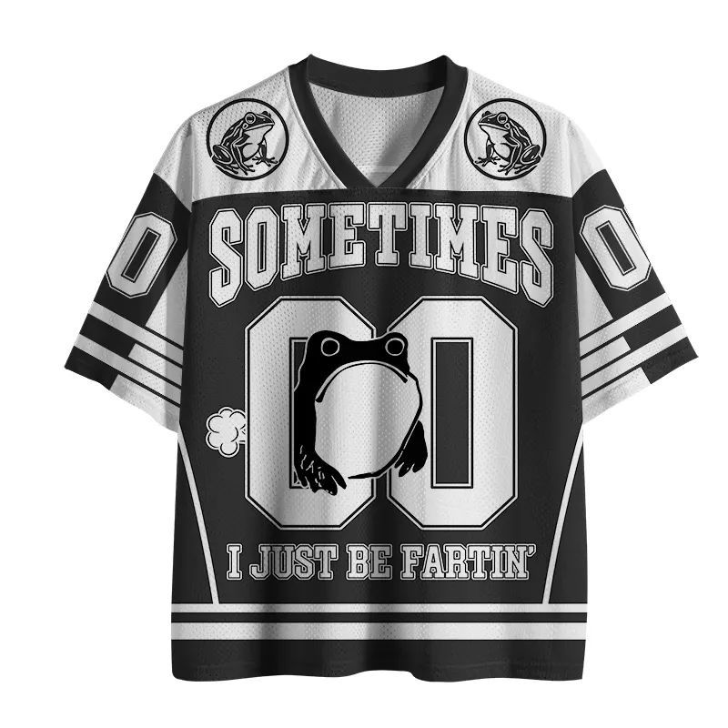 Tokyo-Tiger Farting Frog Japanese Mesh Jersey