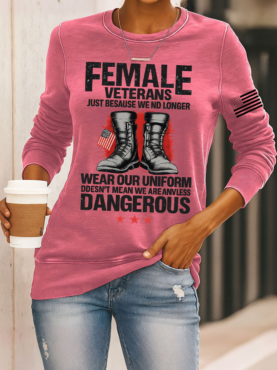 Women's Veteran Sweatshirts