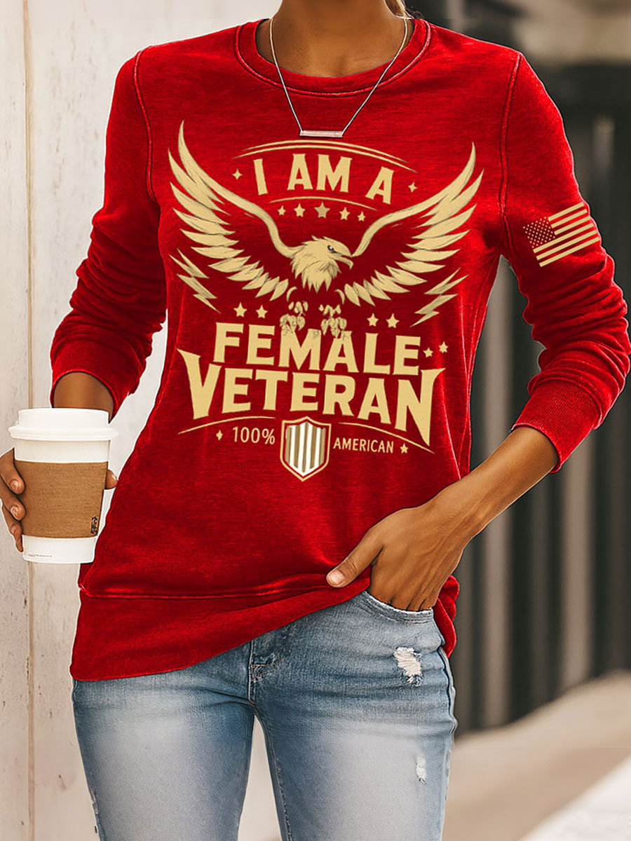 Women's Veteran Sweatshirts