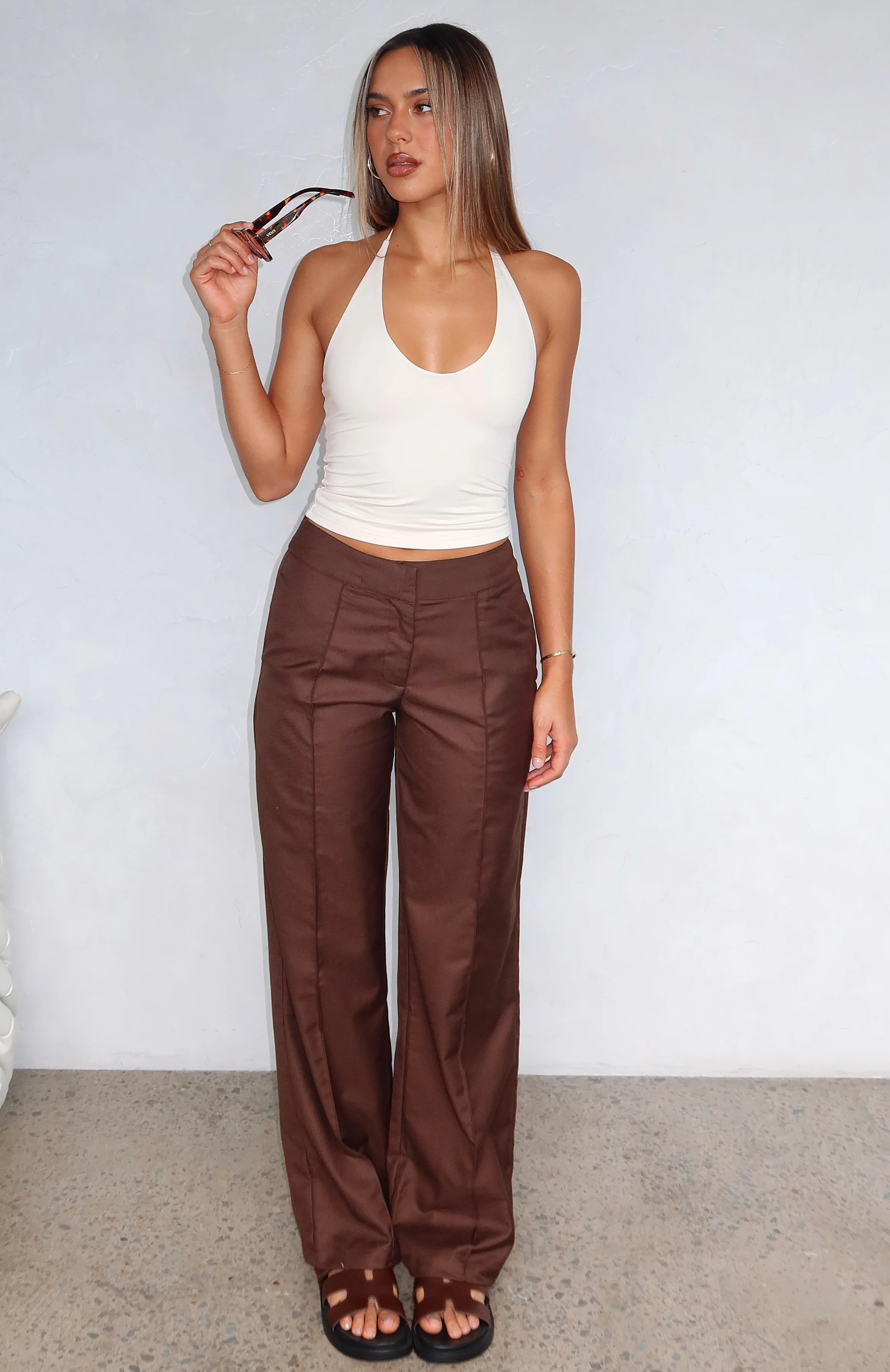 Keep It Cool Pants Chocolate