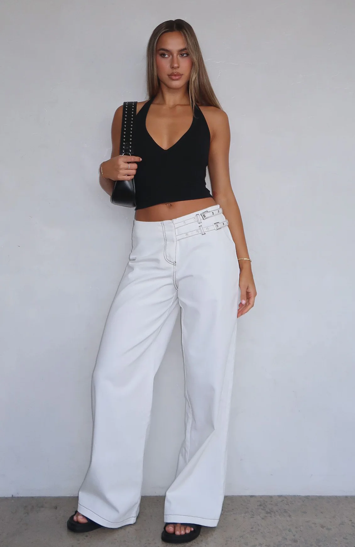 No Second Chances Pants Cream