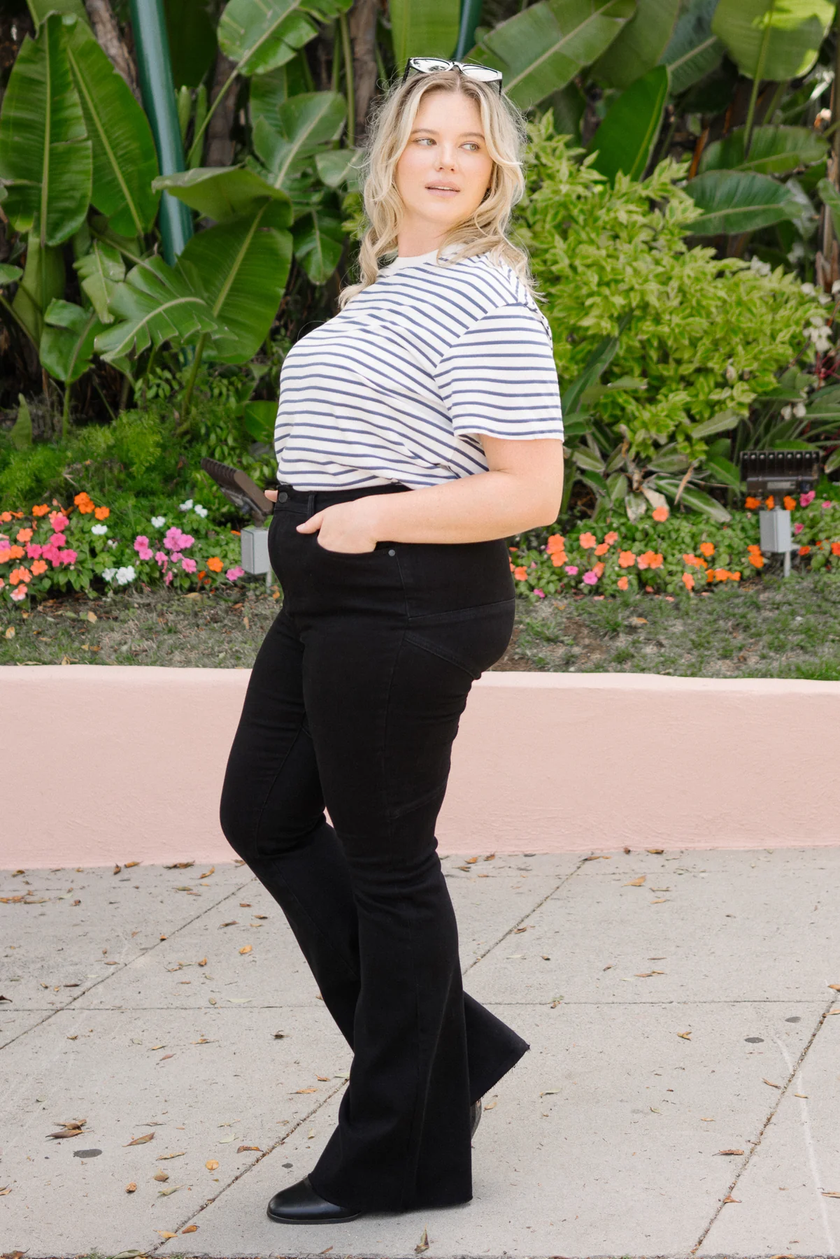 Josie High Rise Star Flare - PLUS