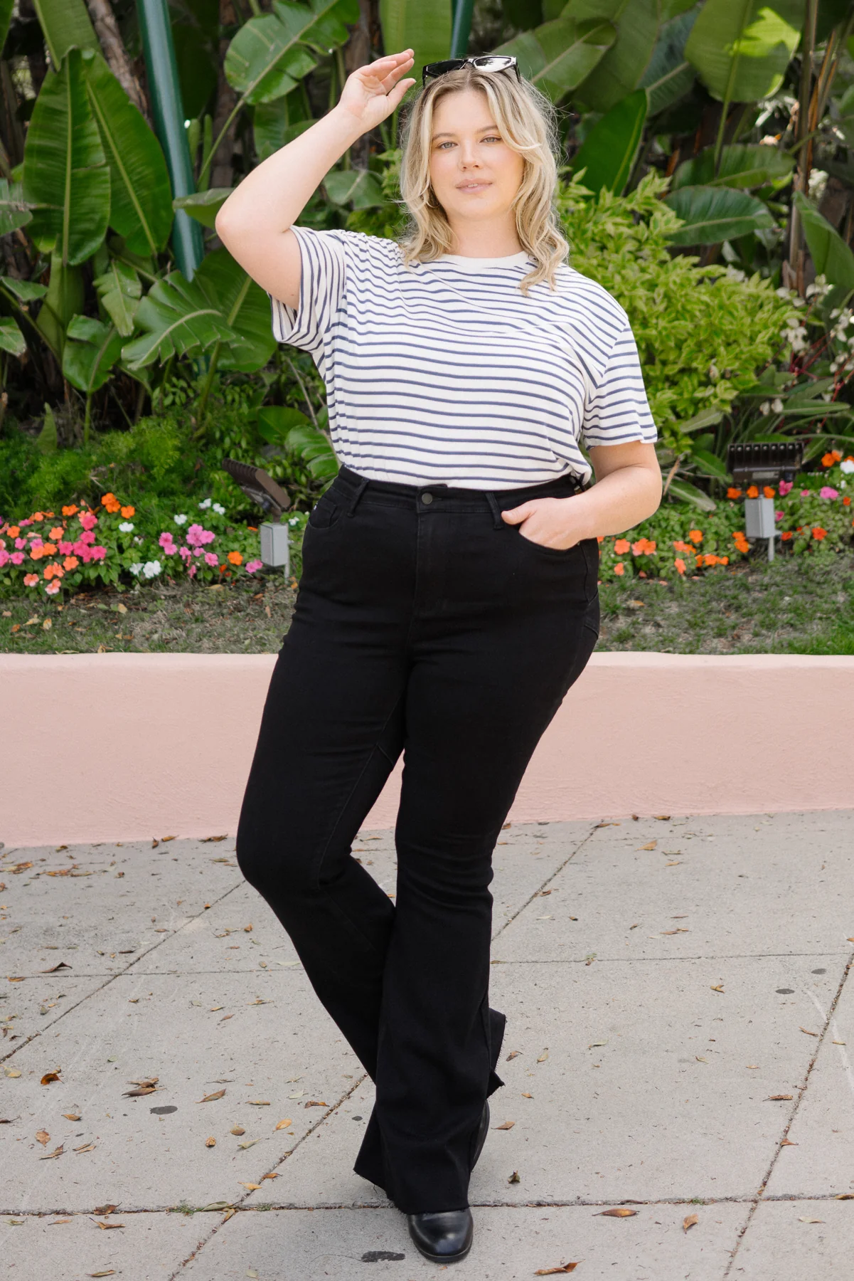 Josie High Rise Star Flare - PLUS