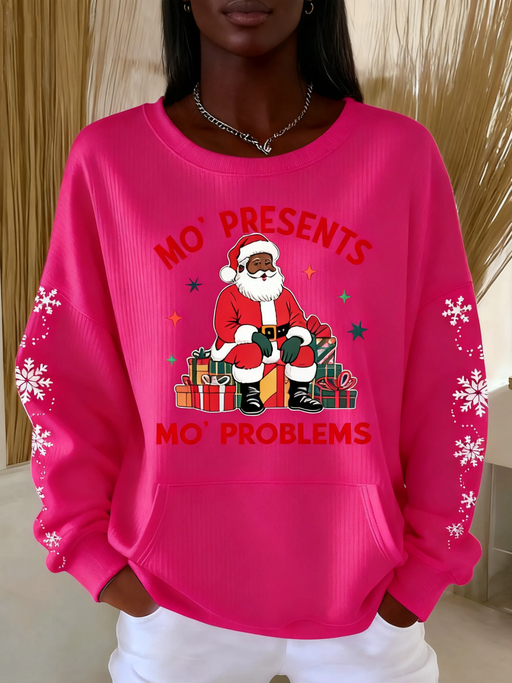 Women's Printed Casual Sweatshirt