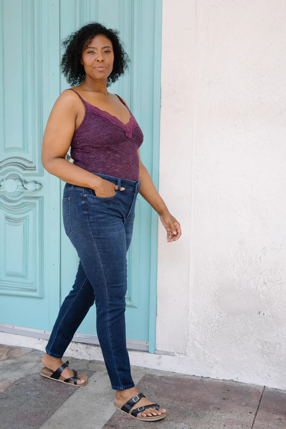 Gia High Rise Super Dark Skinny Jeans - PLUS