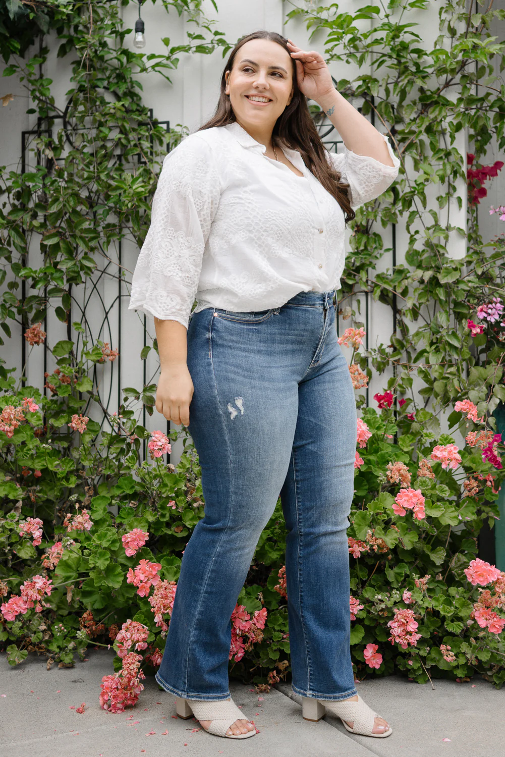 Sierra High Rise '90S Straight Leg - PLUS