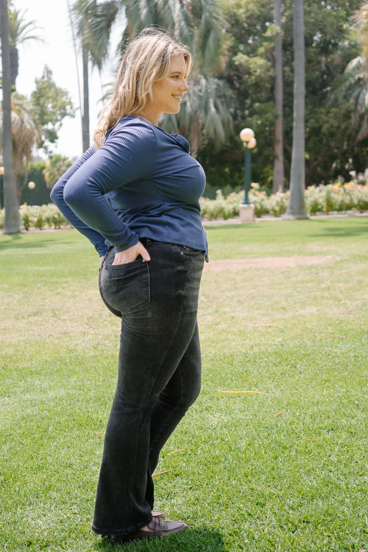 Cassidy High Rise Tummy Control Bootcut - PLUS