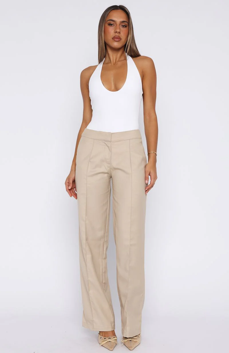 Keep It Cool Pants Beige