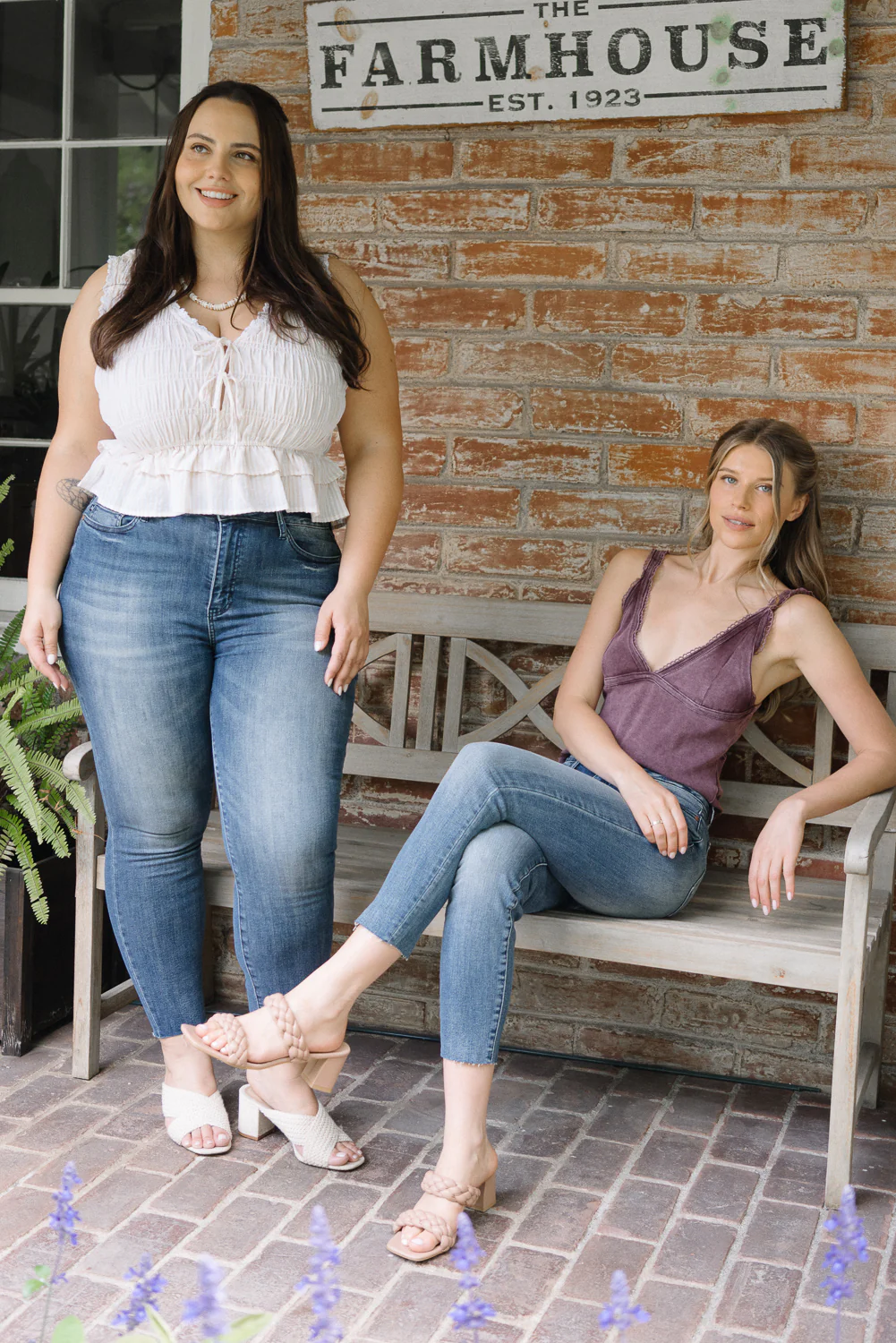 Chase High Rise Raw Hem Relaxed Fit - PLUS