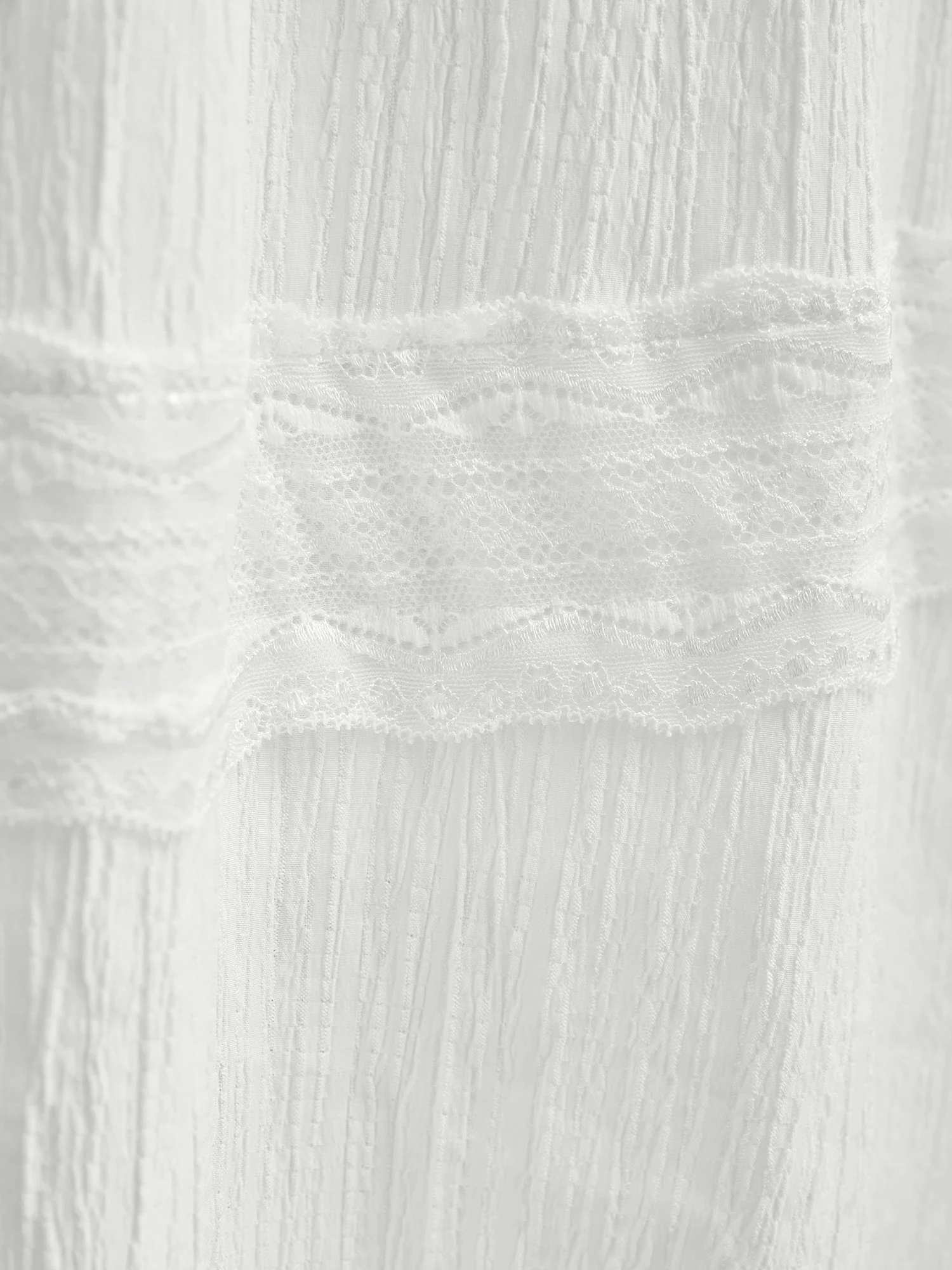 Textured Cut-Out Lace Tied Midi Dress