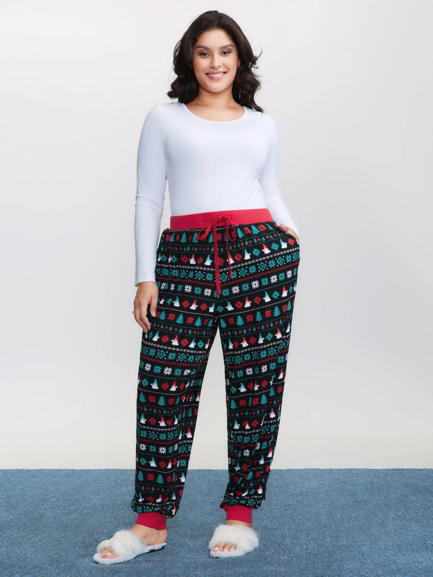 Holiday Things Colorful Lounge Bottoms
