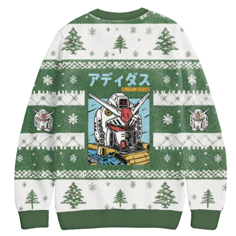 Mobile Suit Gundam Vintage Japanese Christmas Ugly Sweatshirt