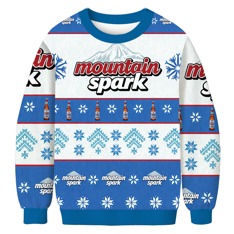Mountain Spark Christmas Ugly Sweatshirt