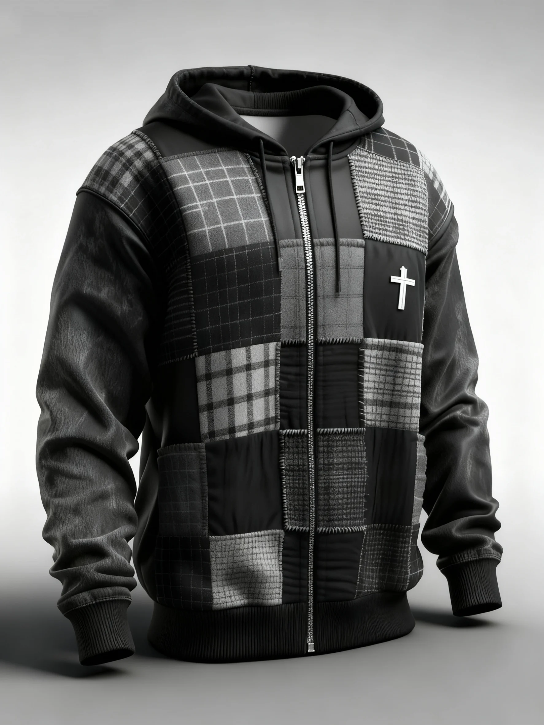 Men's Autumn Faith Printed Casual Sweatshirt