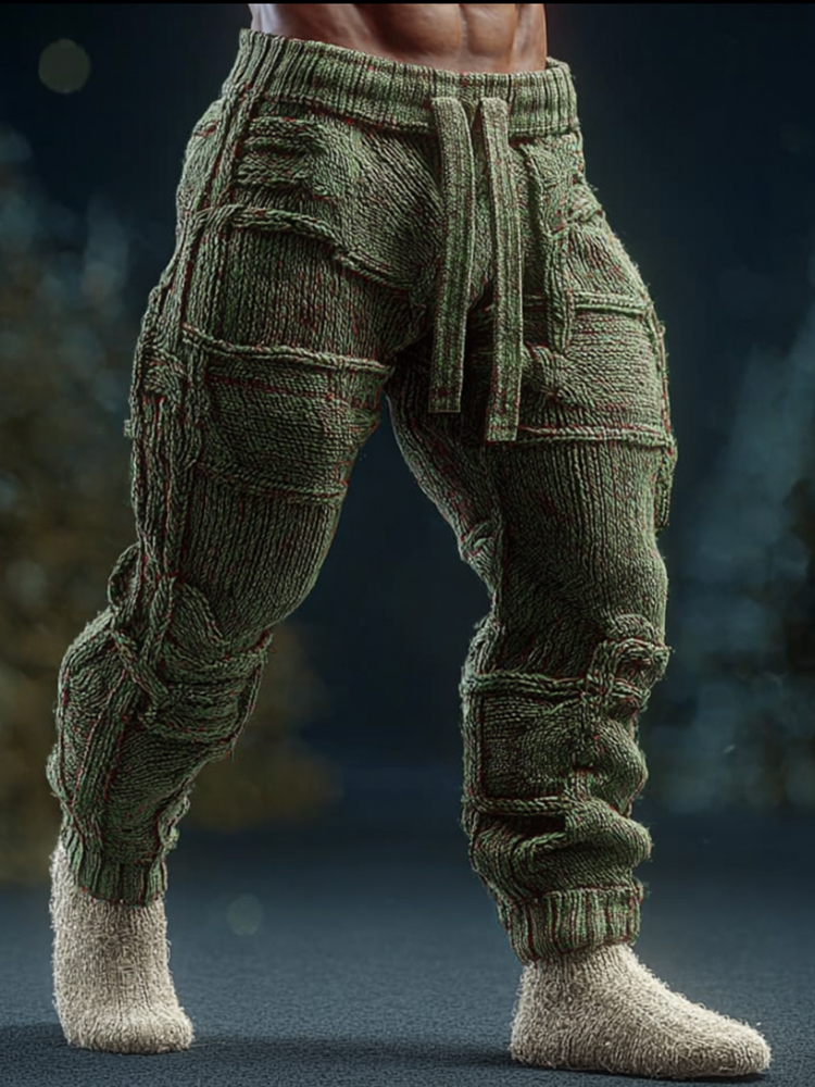 Men's Patchwork Art Pants