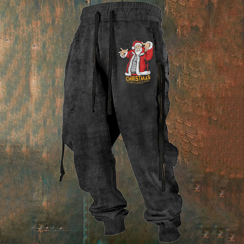 Men's Stylish Casual Christmas Printed Pants
