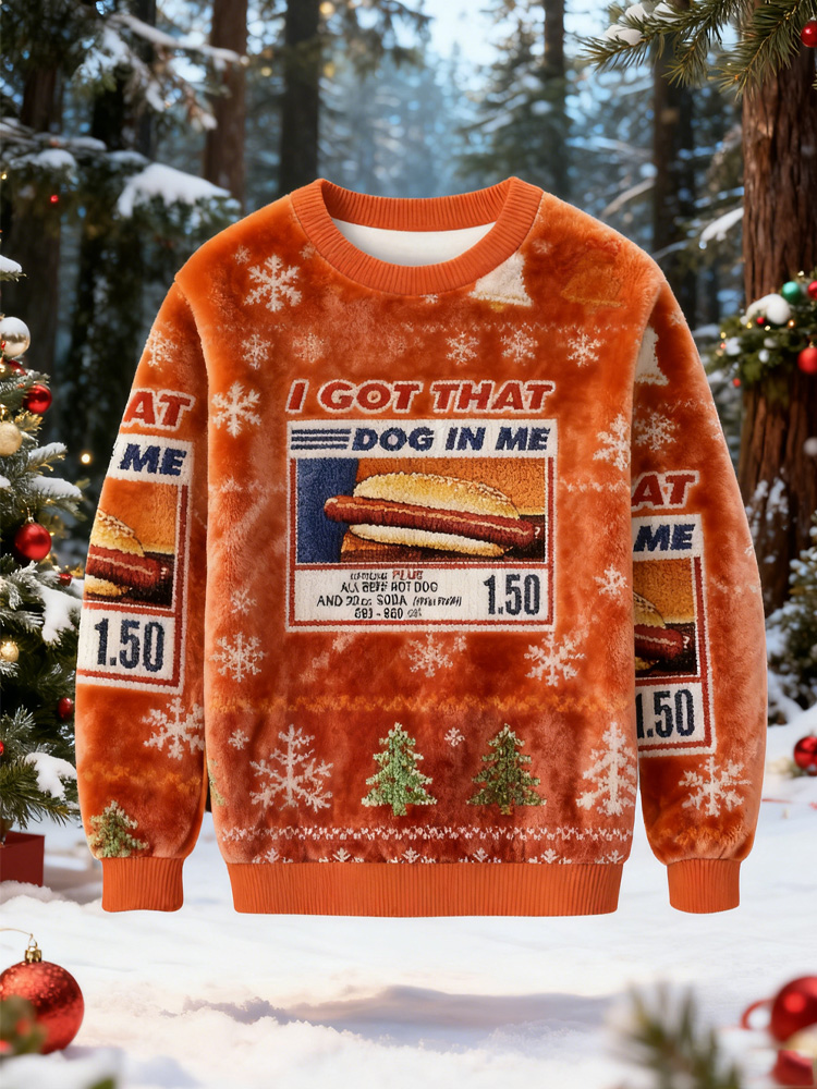 I Got That Dog In Me Christmas Ugly Sweatshirt