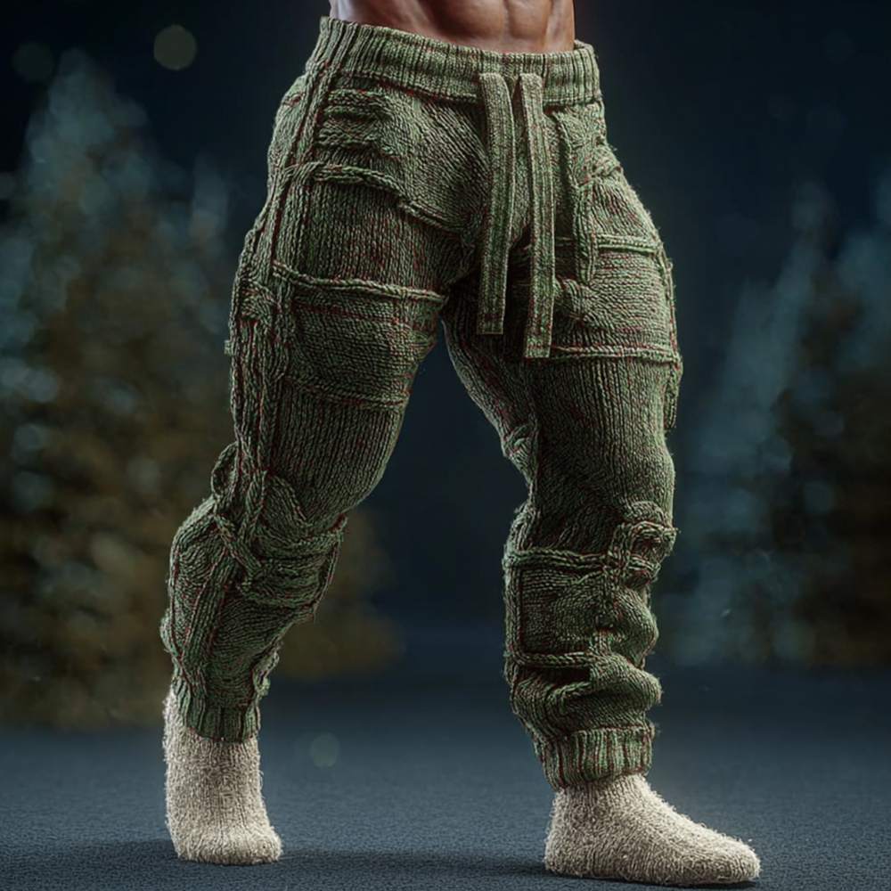 Men's Patchwork Art Pants