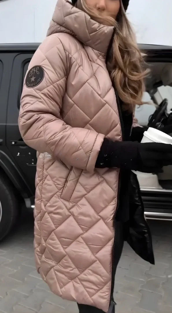 Quilted Hooded Winter Coat