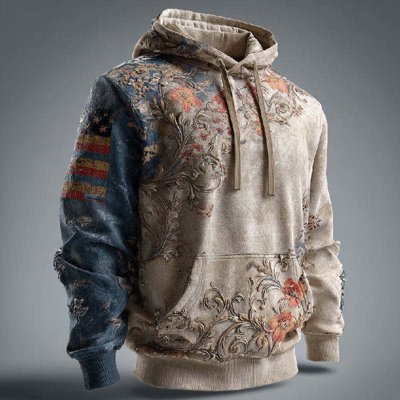 US 250th Anniversary Casual Hoodie