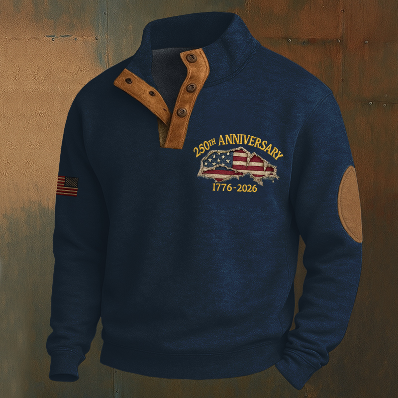 U.S. 250th Anniversary Art Print Sweatshirt