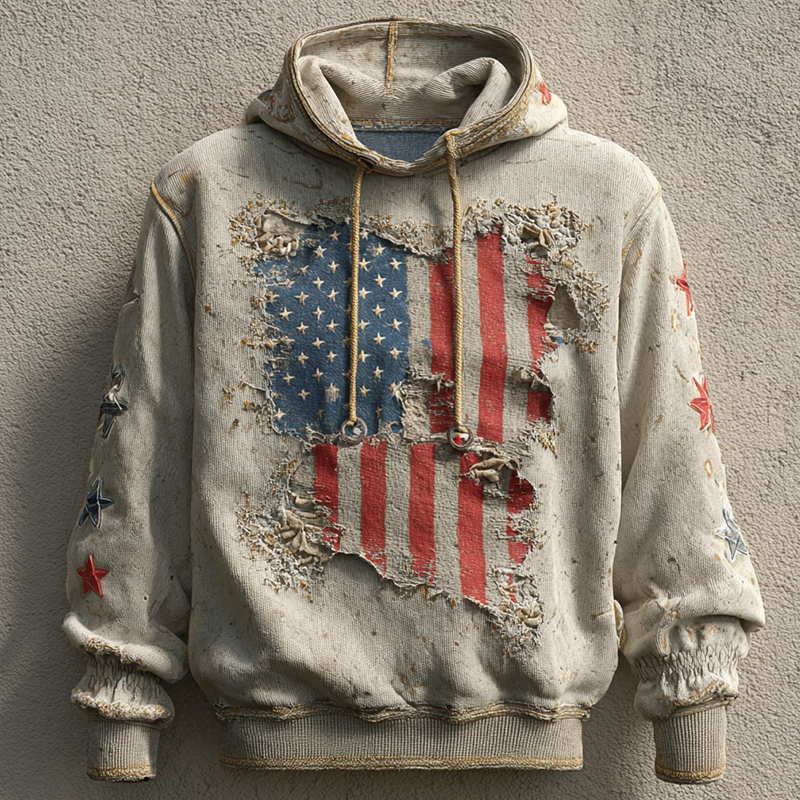 US 250th Vintage Anniversary Hoodie