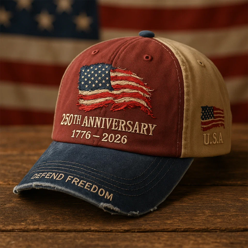 250th Anniversary of the United States Art Hat