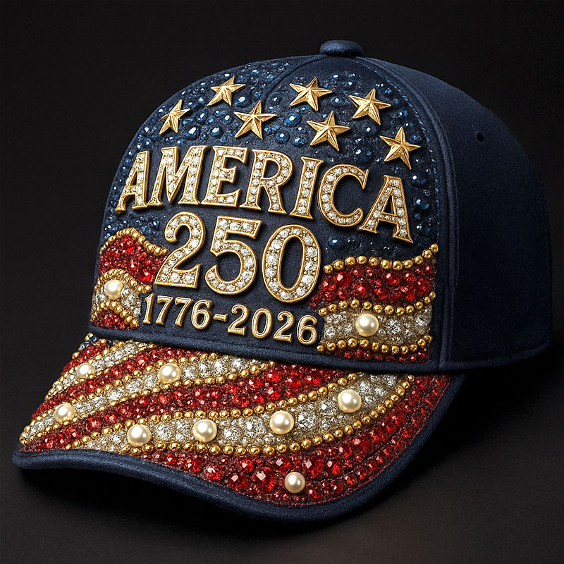 U.S. 250th Anniversary Printed Casual Hat