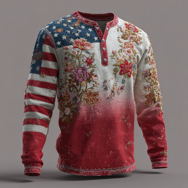 US 250th Anniversary Art Print Henry Shirt