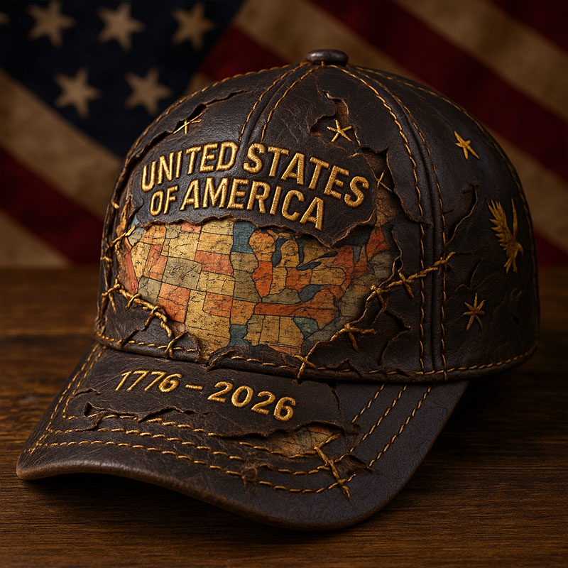 U.S. 250th Anniversary Printed Casual Hat