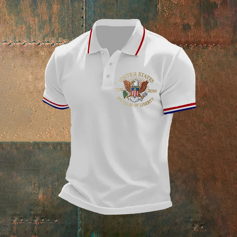 Men's 250th Printed Casual Top