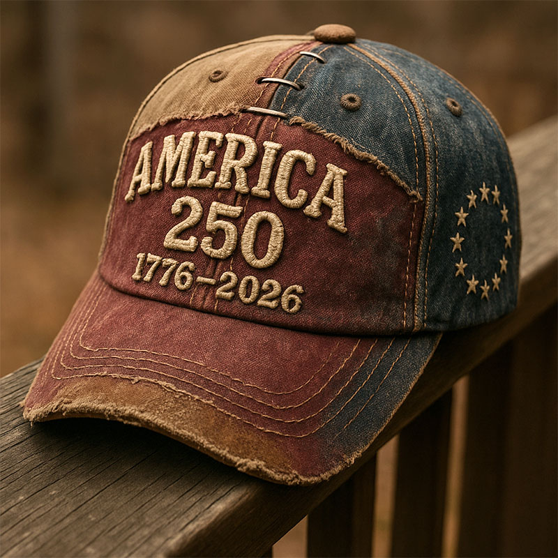 U.S. 250th Anniversary Printed Casual Hat