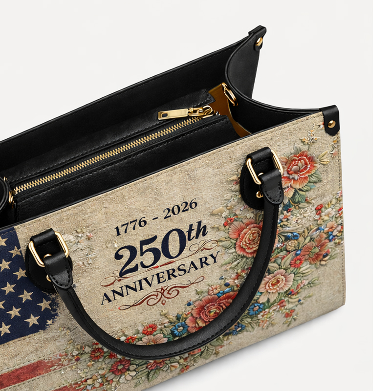 US 250th Anniversary Floral Handbag
